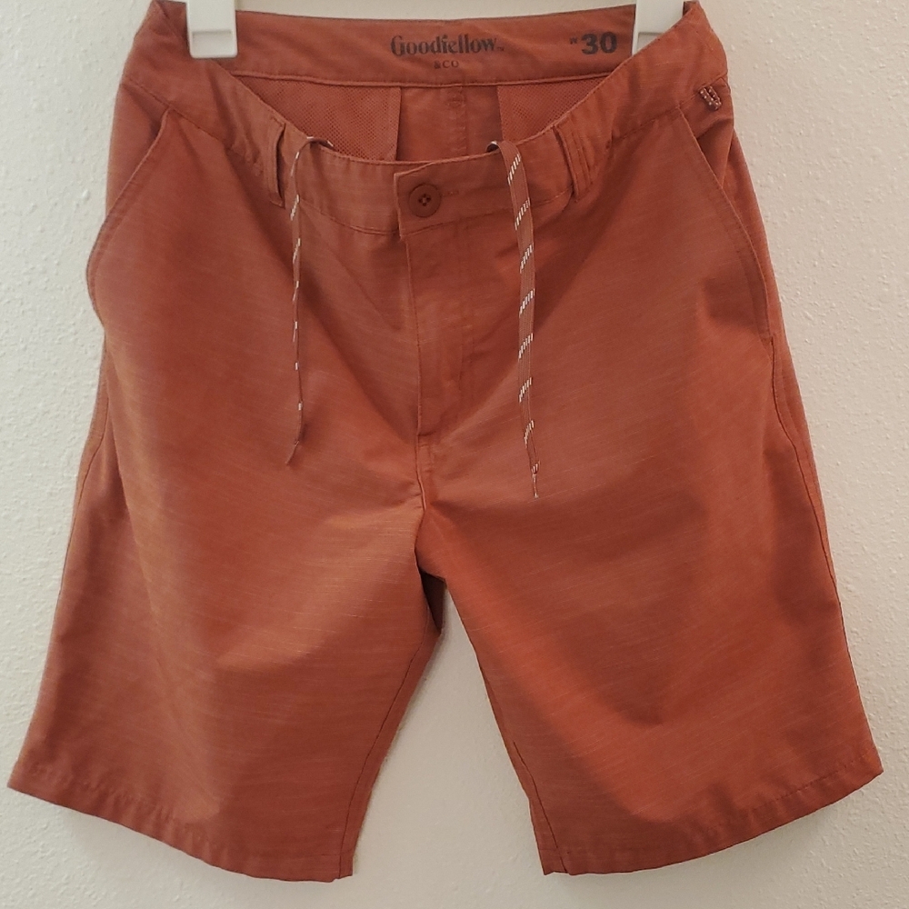 Goodfellow & Co Brown Flat Front Shorts